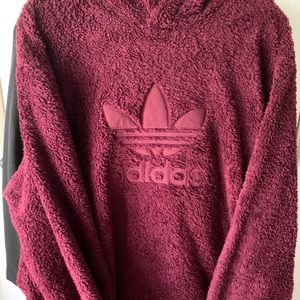 Adidas plush sweatshirt
